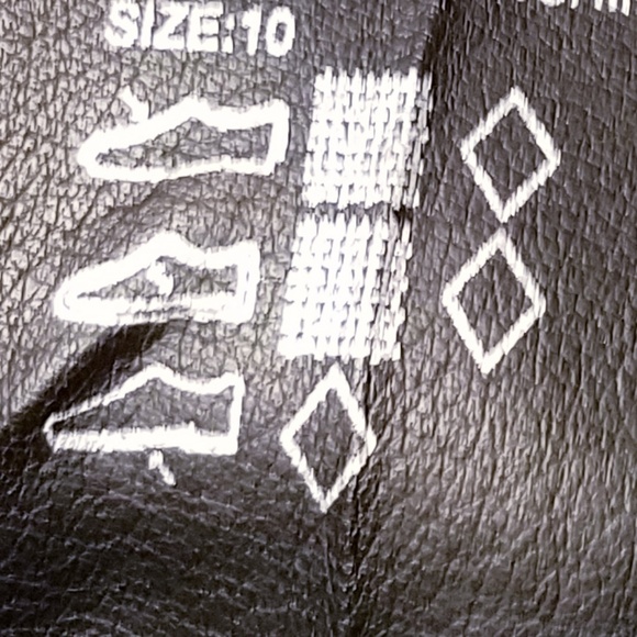 Urban Outfitters Claude Black Combat Boot 10 - Picture 4 of 5